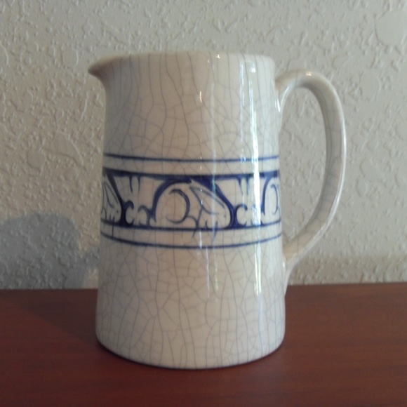 The Potting Shed Other - Cobalt Blue Rabbit Motif Pitcher
